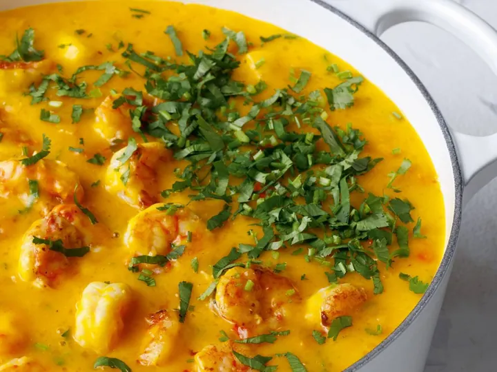 Bobó de camarão do Sabor de Mãe, caldos de casa