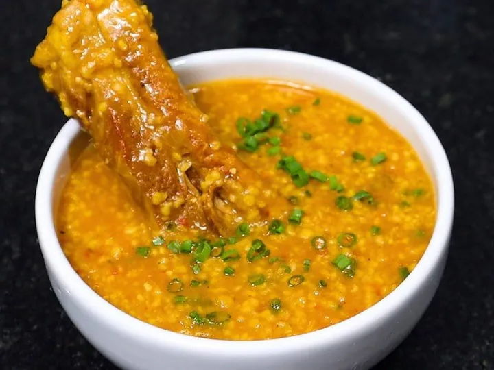 Canjiquinha com costelinha 500 ml do Sabor de Mãe, caldos de casa