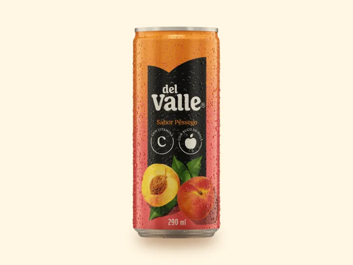 Del Valle Néctar Pêssego 290 ml do Sabor de Mãe, bebidas